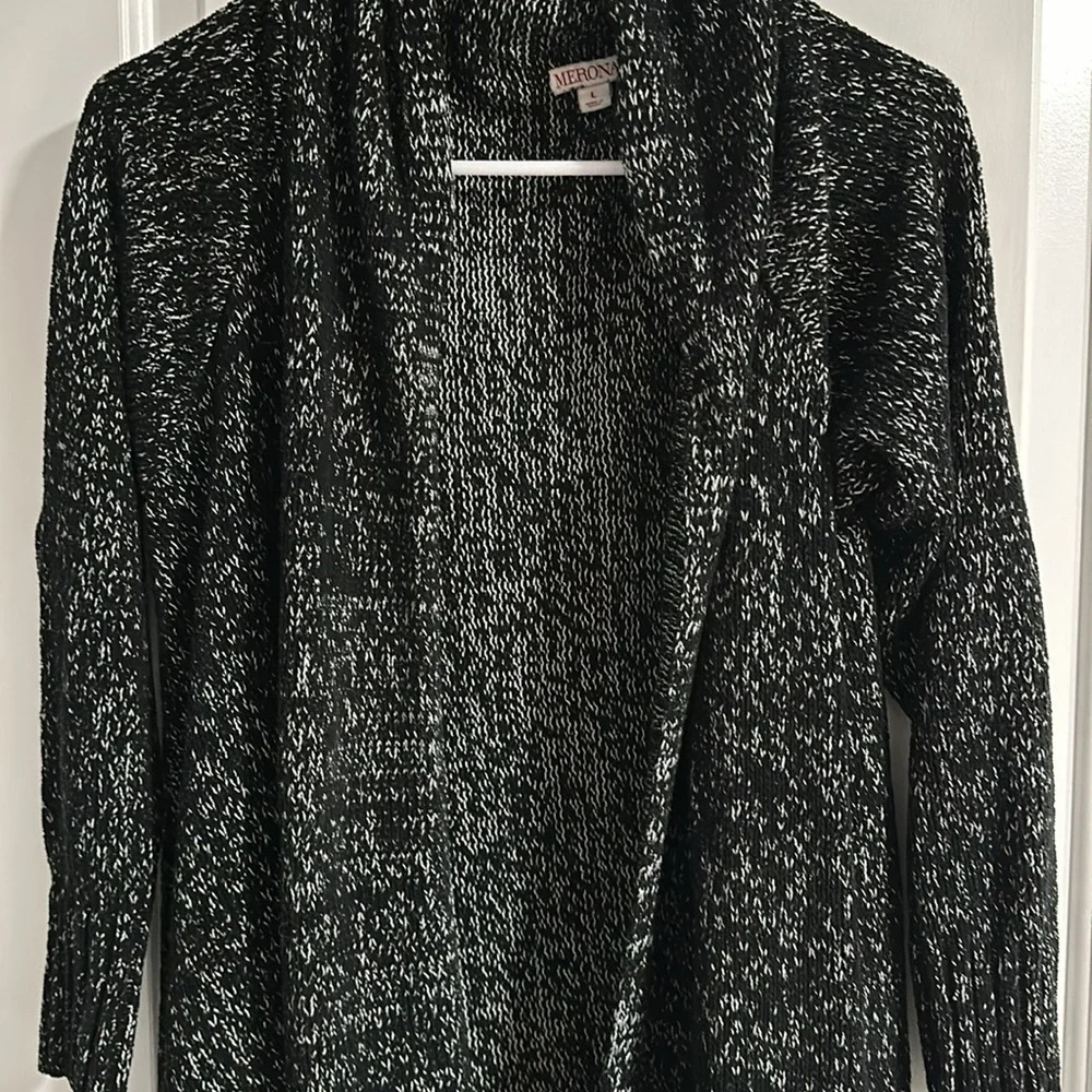 Merona Black Sweater - Picture 2 of 6